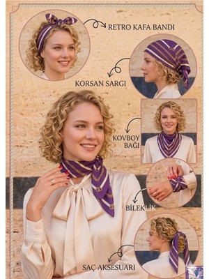 Sisley Flora Bandana/fular -2019-47*47