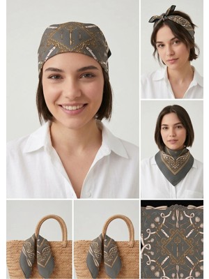 Sisley Flora Bandana/fular -2015-47*47