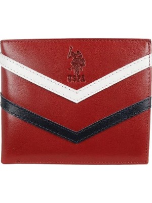 U.S. Polo Assn. PLCUZ8418 Erkek Cüzdan Bordo