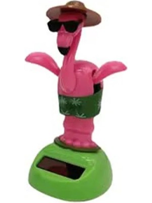 İlkyaz Fashion Güneş Enerjili Solar Sallanan Flamingo