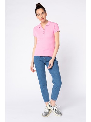 Vigoss Jeans VİGOSS KADIN POLO T-SHIRT 11485-03618