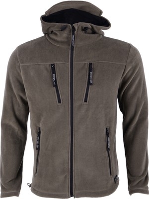 Ghassy Co. Tactical Army Erkek Polar Kapşonlu Ceket