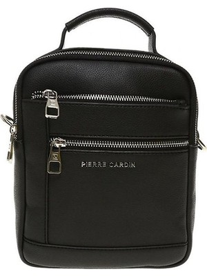 Pierre Cardin Logo Detaylı Erkek Postacı Çantası
