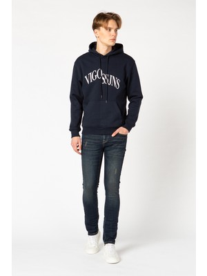 Vigoss Jeans VİGOSS ERKEK BASKILI SWEATSHIRT 62047-30034