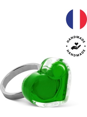 Pylones Cam Yüzük - Coeur - Nano Transparent