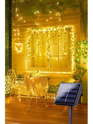 Empressco 100 LED Güneş Enerjili Solar Peri Işık, Bahçe ve Dekorasyon Aydınlatması