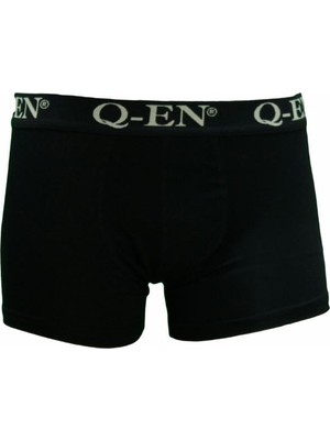 Q - En Bambu Erkek Boxer Külot Don 500 Lacivert