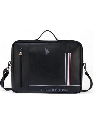 U.S. Polo Assn. Logo Detaylı Erkek Laptop & Evrak Çantası