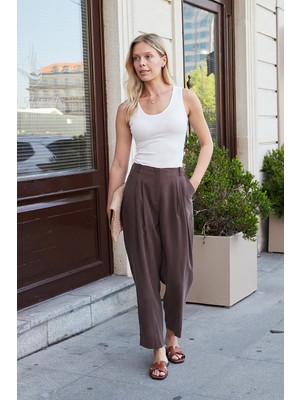 Jument Kadın Fitilli Kaşkorse U Yaka Body Bluz-Krem
