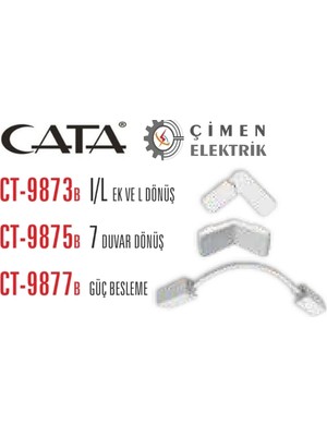 Pazarcan Cata Ct 9875 Magnetıc Ray Ek Parçası Beyaz