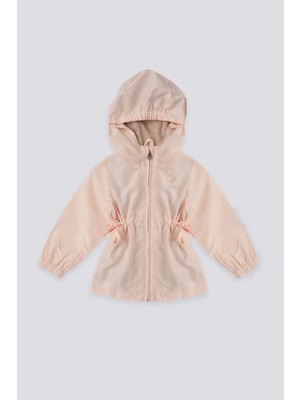 U.S. Polo Assn. Pembe Kız Bebek Yağmurluk