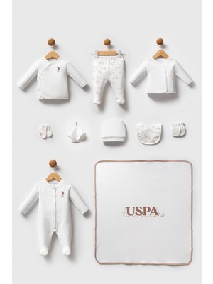 U.s. Polo Assn Hastane Çıkışı 10’lu Set USB2704 Beyaz