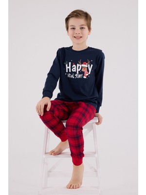 Rolypoly Erkek Çocuk Uzun Kol Pijama Takım Lacivert
