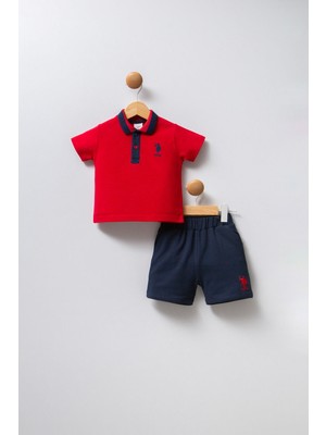 U.S. Polo Assn. Erkek Bebek Krem Bebek Takım