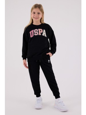 US2306 - Siyah - U.s. Polo Assn Kız Ikili Takım