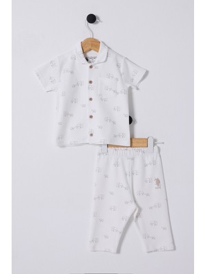 U.S. Polo Assn. U.S. Polo Assn.. Erkek Bebek Beyaz Bebek Takım
