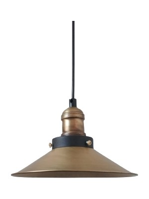 Rsylight Rys Retro Rustik Eskitme Kaplama Dekoratif Rustik Tekli Sarkıt Avize Çap:23 cm