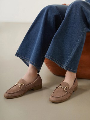 Lc Waikiki Yeni Sezon Metal Tokalı Kadın Loafer Ayakkabı