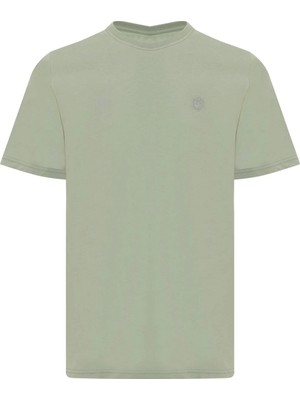 Lumberjack CT102 0 Yaka Erkek Tshirt - Acik Mint