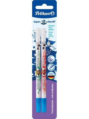 Pelikan Süper Sheriff Mürekkep Silici 2li Blister