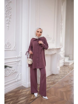 Bwest Keten Takım - Bordo