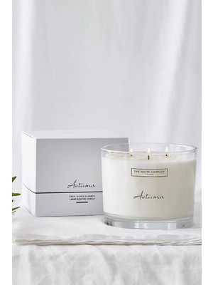The White Company Winter Tarçın Çubuklu Üç Fitilli Kokulu Mum 770 G