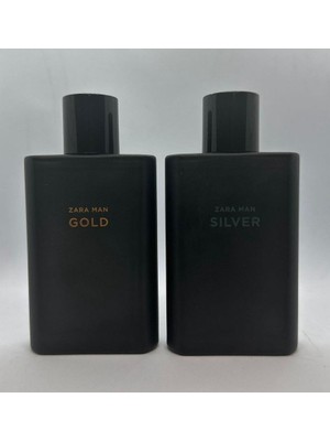 Zara Man Sılver Edt 90 Ml + Zara Man Gold Edt 90 Ml Indirimsehri