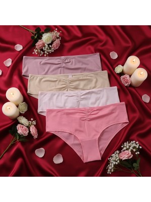Bonbon Kadın 4 lü Hipster Slip Külot Set BB2154