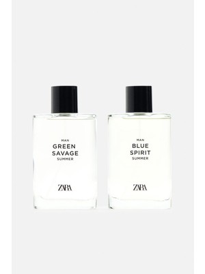 Zara Blue Spırıt Summer + Green Savage Summer Edt 2 x 90 ml