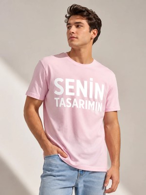 Sawk Kişiye Özel Baskılı 30/1 Kısa Kol T-Shirt Kendin Tasarla Yazılı Fotoğraflı Tasarımlı