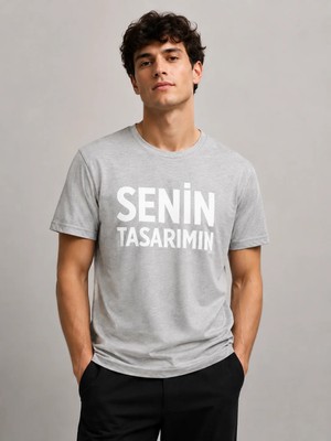 Sawk Kişiye Özel Baskılı 30/1 Kısa Kol T-Shirt Kendin Tasarla Yazılı Fotoğraflı Tasarımlı