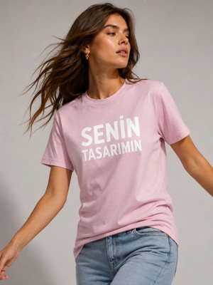 Sawk Kişiye Özel Baskılı 30/1 Kısa Kol T-Shirt Kendin Tasarla Yazılı Fotoğraflı Tasarımlı