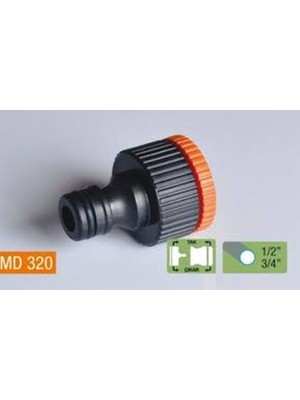 Musluk Bağlantı Adaptörü Dişi 1/2-3/4 (4887)