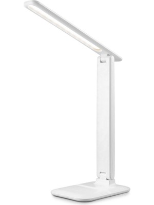 USB Şarjlı Masa Lambası - Beyaz Q808-2