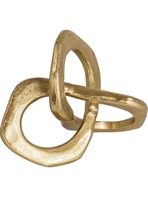 Yake Store Bloomingville Soyut Heykelcik, Altın