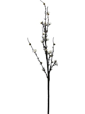 Dekorsende Yapay Kiraz (Sakura) Dal Beyaz 65 cm