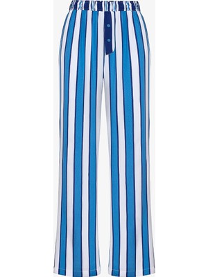 Penti Mavi Vacation Çizgili Pijama Altı