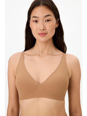 Penti İz Bırakmaz Bronz Fit Decolette Pedli Sütyen