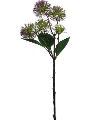 Dekorsende Yapay Allium Dal 5 Kafalı Mor 55 cm