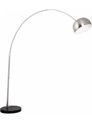 Rsylight Dylight Retro Metal Dekoratif Inox Modern Mafsallı C Kol Köşe Lambası Lambader Başlık Çap:40 cm