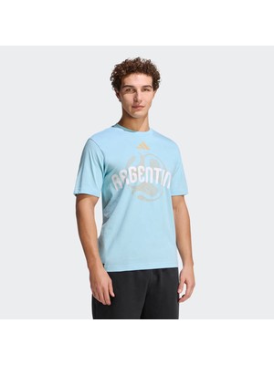 Adidas Arg Olp Mavi Erkek T-Shirt JZ8915
