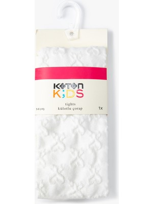 Koton Basic Külotlu Çorap Dokulu