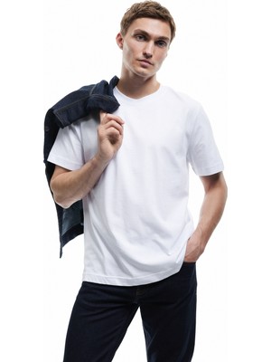 Koton Pamuklu Kısa Kollu Regular Fit Bisiklet Yaka Basic Tişört