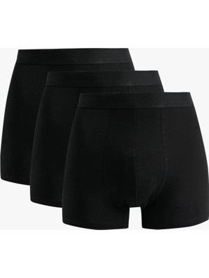Koton Pamuklu Basic 3'lü Boxer Seti