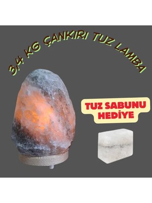 3-4 kg %100 Çankırı Doğal Kaya Tuzu Tuz Lambası