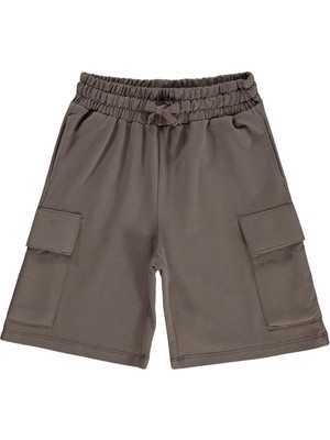 Civil Boys Basic Kargo Cepli  6-9 Yaş Kapri - Kahverengi