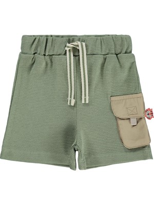 Civil Baby Kargo Cepli 6-18 Ay Şort - Haki