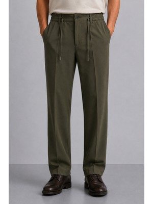 Danger Erkek Comfort Fit Haki Jogger Pantolon | Esnek Kumaş Günlük Rahat Kesim – 169DNGR