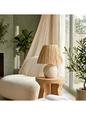 Homing Pico Natural Bej Abajur