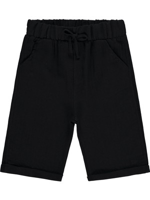 Civil Boys Basic 10-13 Yaş Kapri - Siyah
